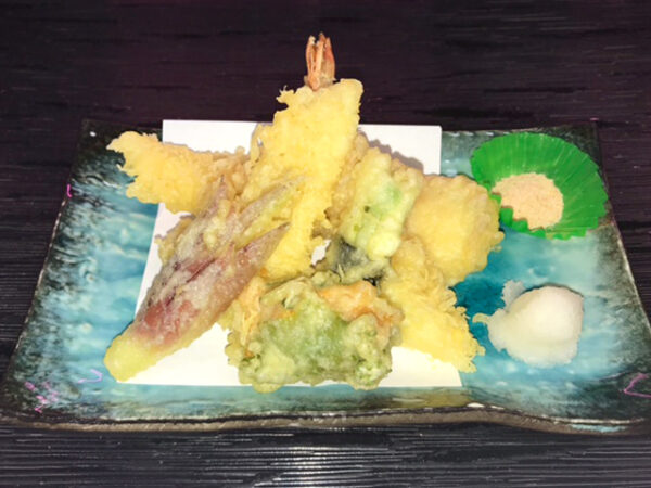海鮮と夏野菜の天ぷら